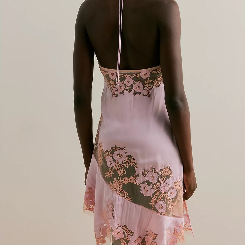 Free People Mystic Groove Mini Slip Dress Size Medium NWT - Picture 2 of 6